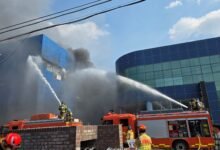 إصابة 50 شخصاً في حريق مصنع سيارات بكوريا