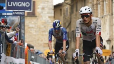 "الإمارات للدراجات" يتصدر الترتيب العام في سباق تيرينو - أدرياتيكو بإيطاليا