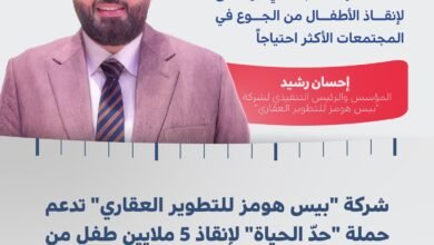 "بيس هومز للتطوير العقاري" تقدم 5 ملايين درهم دعماً لحملة "حدّ الحياة" 3 "بيس هومز للتطوير العقاري" تقدم 5 ملايين درهم دعماً لحملة "حدّ الحياة"