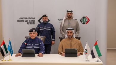 هيئة أبوظبي للدفاع المدني توقّع مذكرة تفاهم مع جمعية "واجب" التطوعية