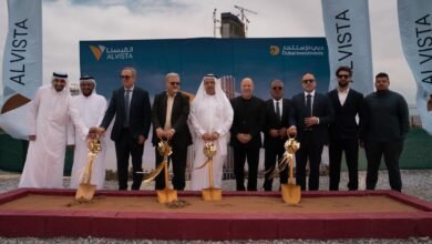 "دبي للاستثمار" تضع حجر الأساس لمشروع "الفيستا" وتباشر أعمال الإنشاء الرئيسية