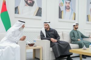 ولي عهد رأس الخيمة يحضر العرس الجماعي الثاني عشر 2 ولي عهد رأس الخيمة يحضر العرس الجماعي الثاني عشر