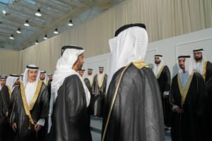 ولي عهد رأس الخيمة يحضر العرس الجماعي الثاني عشر 3 ولي عهد رأس الخيمة يحضر العرس الجماعي الثاني عشر