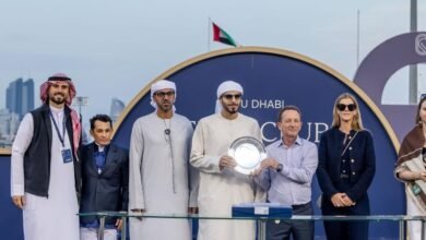 ختام السباق الثالث عشر للخيول في مضمار أبوظبي بتتويج الفائزين في سبعة أشواط 6 ختام السباق الثالث عشر للخيول في مضمار أبوظبي بتتويج الفائزين في سبعة أشواط