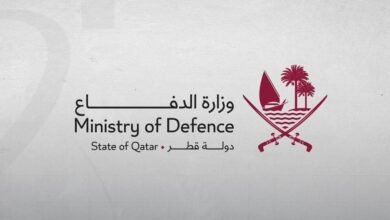 "الدفاع القطرية" تعلن التصدي لهجمة صاروخية