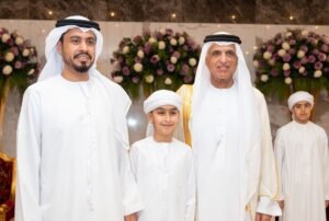 سعود بن صقر يستقبل المهنئين بعيد الفطر السعيد