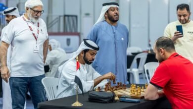 الجورجي شيبسفيلي يحصد "لقب الشطرنج" في بطولة منصور بن زايد الرمضانية "الوثبة 2026" 3 الجورجي شيبسفيلي يحصد "لقب الشطرنج" في بطولة منصور بن زايد الرمضانية "الوثبة 2026"