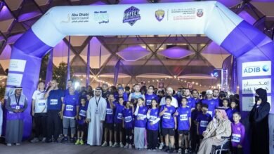 تواصل فعاليات "تحدي حفيت الرياضي" بالعين