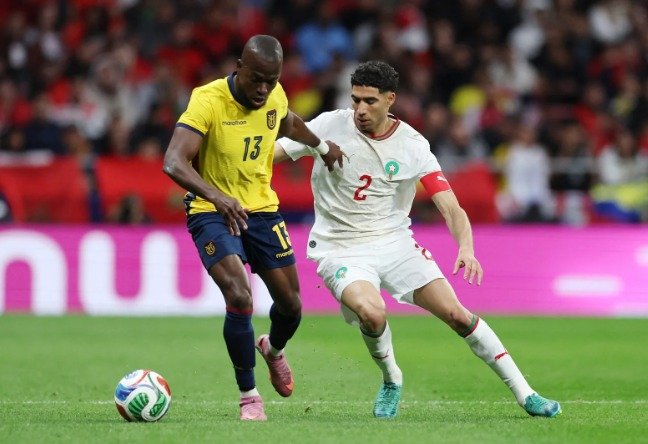 المغرب يبدأ عهد وهبي بتعادل قاتل مع الإكوادور 1 المغرب