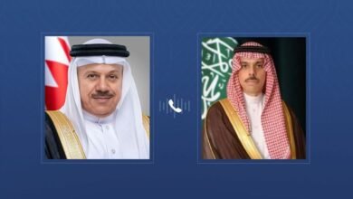 وزيرا خارجية السعودية والبحرين يبحثان هاتفياً تداعيات الاعتداءات الإيرانية على دول مجلس التعاون