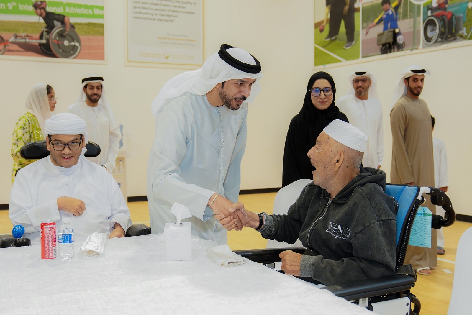 خليفة بن محمد: دعم أصحاب الهمم مسؤولية مشتركة لتعزيز التلاحم المجتمعي 1 خليفة بن محمد