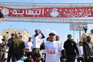 الفارس الشهم (3) تٌطلق "ماراثون زايد" في قطاع غزة بمشاركة 500 متسابق