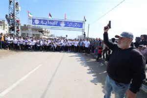 الفارس الشهم (3) تٌطلق "ماراثون زايد" في قطاع غزة بمشاركة 500 متسابق