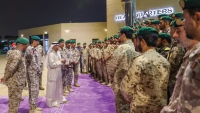 البديوي يشيد بكفاءة القوات المسلحة الخليجية في التصدي للهجمات الإيرانية