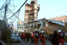 14 قتيلا و25 جريحا جراء الغارات الإسرائيلية ليلا على لبنان