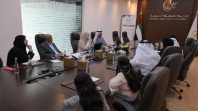 "خليفة التربوية" تختتم مرحلة تقييم وتحكيم أعمال المترشحين في دورتها الـ 19 3 "خليفة التربوية" تختتم مرحلة تقييم وتحكيم أعمال المترشحين في دورتها الـ 19