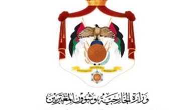 الأردن يدين بأشد العبارات الاعتداء الإيراني على الإمارات