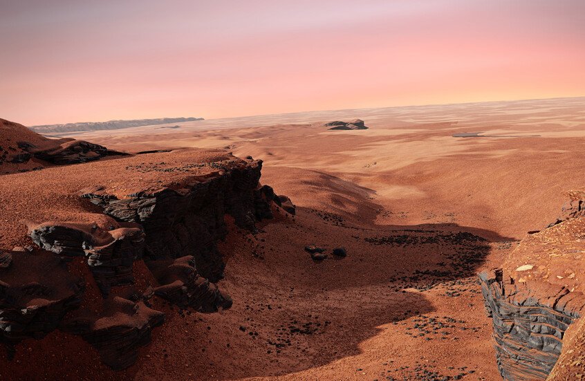 مركبة ناسا تحصل على أقدم دليل على تدفق المياه في تاريخ المريخ 1 مركبة ناسا تحصل على أقدم دليل على تدفق المياه في تاريخ المريخ