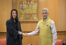 ريم الهاشمي في زيارة عمل إلى نيودلهي وتبحث سبل تعزيز التعاون الثنائي والتطورات الإقليمية