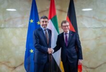 عبدالله بن زايد يلتقي وزير خارجية ألمانيا ويبحثان العلاقات الإستراتيجية والتطورات الإقليمية