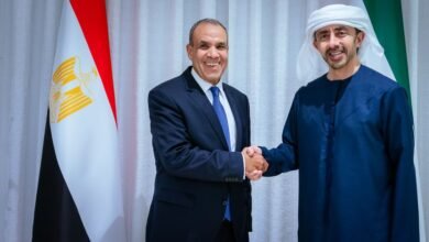 عبدالله بن زايد يستقبل وزير الخارجية المصري 4 عبدالله بن زايد يستقبل وزير الخارجية المصري