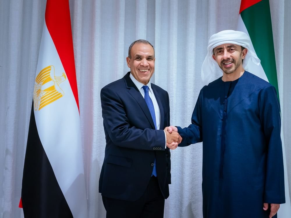 عبدالله بن زايد يستقبل وزير الخارجية المصري 1 عبدالله بن زايد يستقبل وزير الخارجية المصري