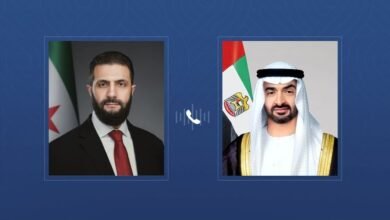 خلال اتصال هاتفي..رئيس الدولة والرئيس السوري يؤكدان ضرورة تغليب الحوار والوسائل الدبلوماسية في معالجة قضايا المنطقة