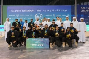 الحرس الوطني يحتفظ بلقب بطولة شد الحبل في دورة ند الشبا الرياضية