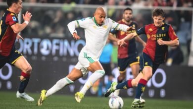 جنوى يصعق ذئاب روما في الدوري الإيطالي 5 جنوى يصعق ذئاب روما في الدوري الإيطالي