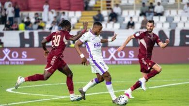 قذيفة بالاسيوس تنقذ العين من مفاجآت الوحدة