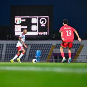 منتخبنا الوطني الأولمبي يتفوق على عمان 2 منتخبنا الوطني الأولمبي يتفوق على عمان