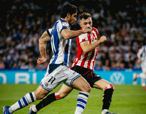 ريال سوسييداد يطرد أتلتيك بيلباو خارج كأس ملك إسبانيا 1 ريال سوسييداد يطرد أتلتيك بيلباو خارج كأس ملك إسبانيا