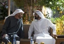خلال لقائهما في استراحة المرموم بدبي..رئيس الدولة ومحمد بن راشد يبحثان شؤون الوطن