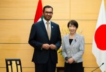 رئيس الدولة يبعث رسالة خطية إلى رئيسة وزراء اليابان