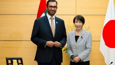 رئيس الدولة يبعث رسالة خطية إلى رئيسة وزراء اليابان