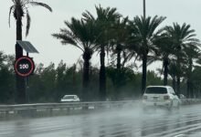 *شرطة أبوظبي تُفعّل منظومة خفض السرعات لتعزيز السلامة خلال التقلبات الجوية