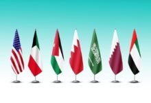 ‏بيان مشترك يدين الهجمات الإيرانية بالصواريخ والطائرات المسيرة في المنطقة