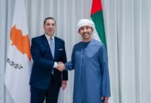 عبدالله بن زايد يستقبل وزير خارجية قبرص