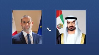 رئيس الدولة يتلقى اتصالاً هاتفياً من رئيس وزراء مالطا..أدان خلاله الاعتداءات الإيرانية التي تستهدف الإمارات وعدداً من دول المنطقة