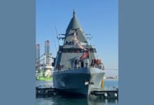 مجموعة ايدج تدشن أول سفينة "كورفيت" من فئتها لصالح البحرية الأنغولية