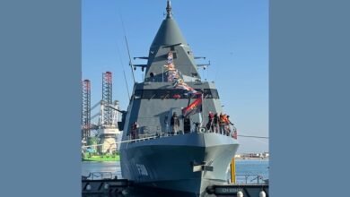 مجموعة ايدج تدشن أول سفينة "كورفيت" من فئتها لصالح البحرية الأنغولية