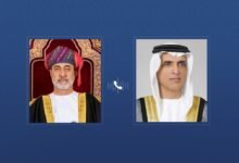حاكم رأس الخيمة يعزي هاتفياً سلطان عمان بوفاة صاحب السمو السيد فهد بن محمود