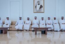 حمدان بن محمد يقدّم واجب العزاء في شهيد الوطن والواجب سعيد راشد البلوشي