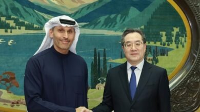 رئيس الدولة يبعث رسالة خطية إلى الرئيس الصيني سلمها مبعوث سموه الخاص