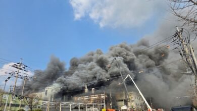 مقتل ما لا يقل عن 10 أشخاص جراء حريق بمصنع في كوريا الجنوبية 2 مقتل ما لا يقل عن 10 أشخاص جراء حريق بمصنع في كوريا الجنوبية