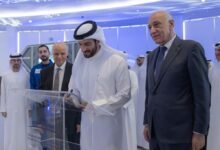 سلطان بن أحمد القاسمي يشهد إطلاق القمر الصناعي "الشارقة سات 2"