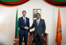 شخبوط بن نهيان يلتقي رئيس زامبيا