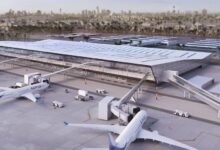 طائرات مسيرة تستهدف خزان وقود بمطار الكويت ولا إصابات