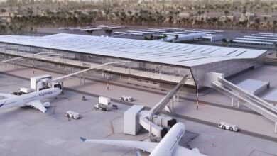 طائرات مسيرة تستهدف خزان وقود بمطار الكويت ولا إصابات