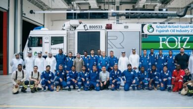 سهيل المزروعي يطّلع على منظومة الاستجابة للطوارئ في منطقة الفجيرة للصناعة البترولية ويؤكد استقرار إمدادات الطاقة في الإمارات